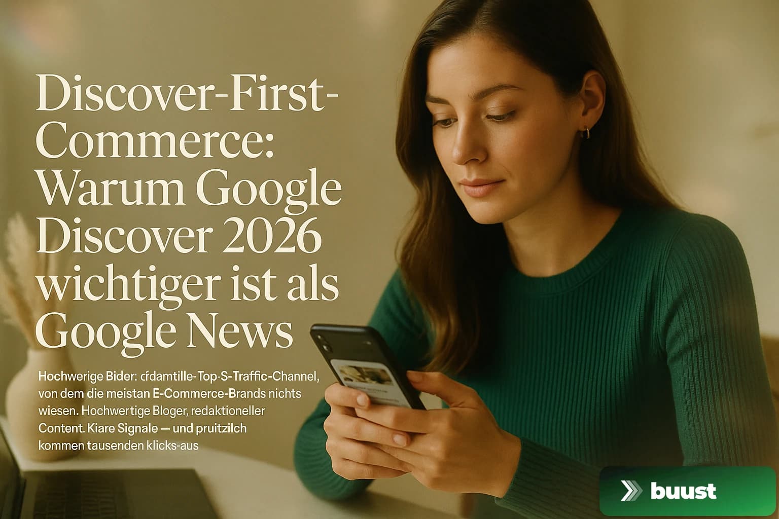 Discover-First-Commerce: Warum Google Discover 2026 wichtiger ist als Google News