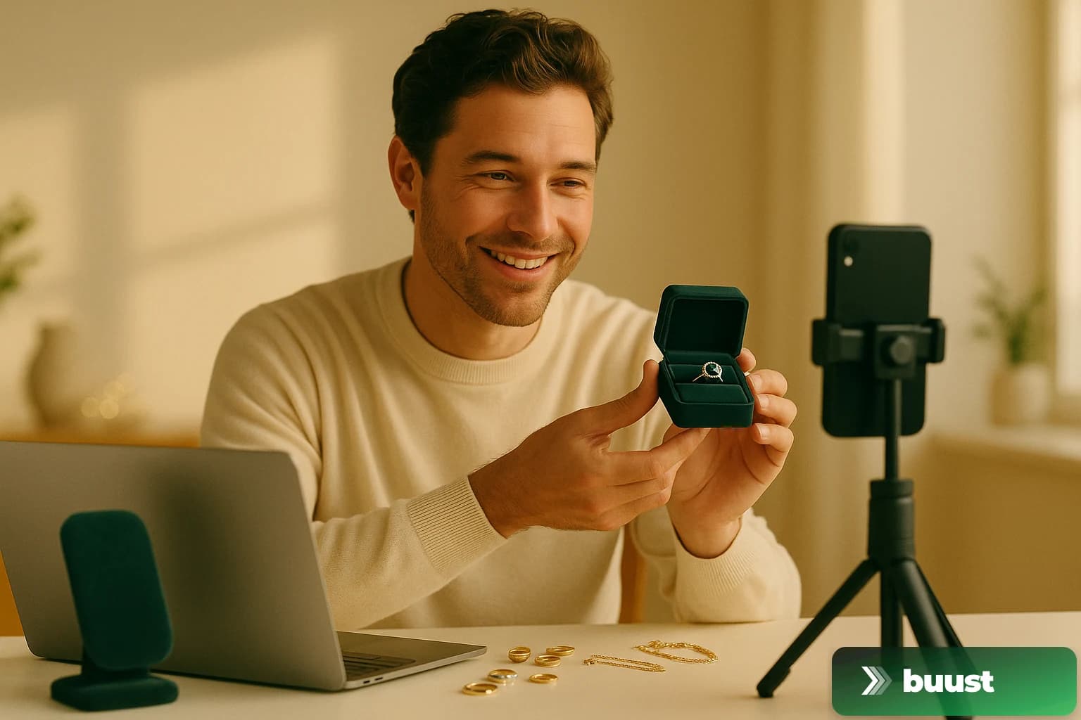 Was passiert, wenn ein Schmuck-Verkäufer plötzlich Videos auf eBay hat
