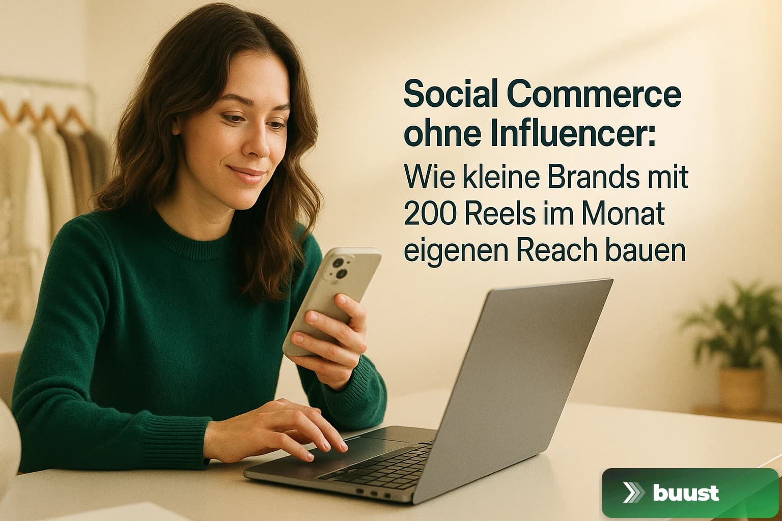 Social Commerce ohne Influencer: Wie kleine Brands mit 200 Reels im Monat eigenen Reach bauen