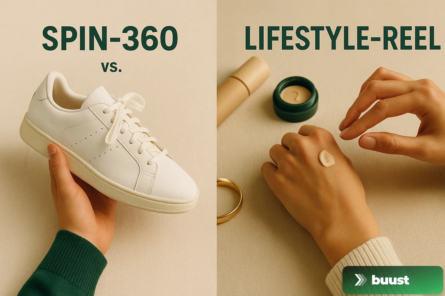 Spin-360 vs. Lifestyle-Reel: Welcher Video-Stil zu welchem Produkt passt