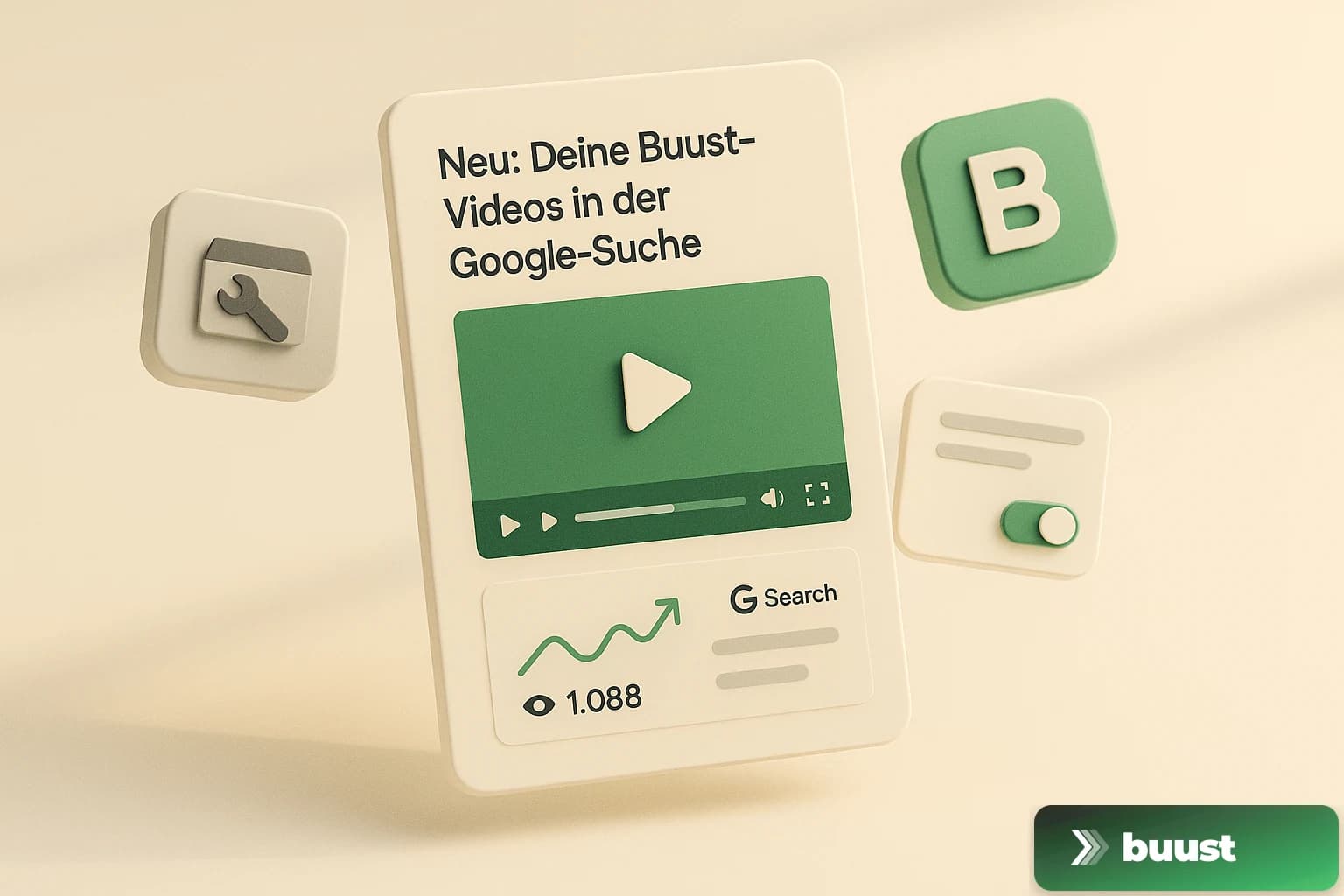 New: your Buust videos in Google Search — the Search Console integration is live