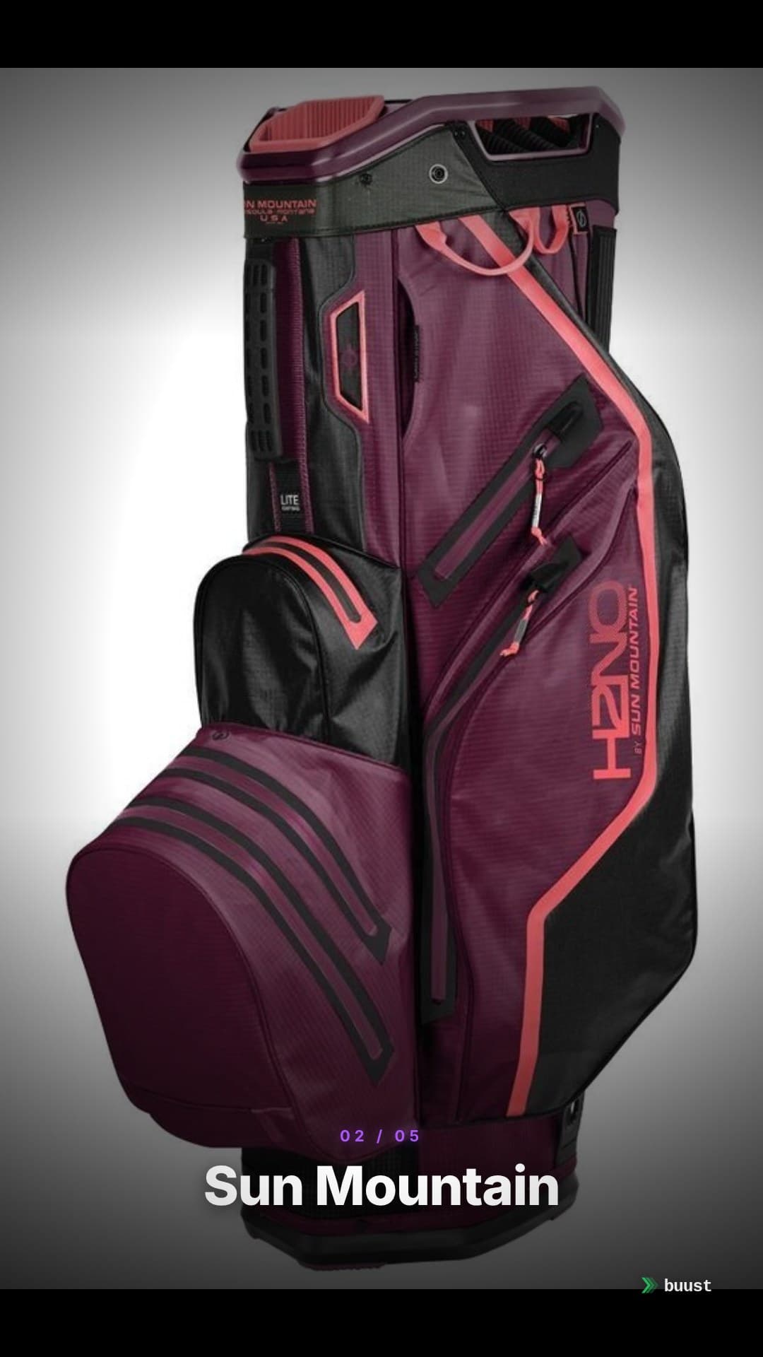 Sales video example for Golfbags