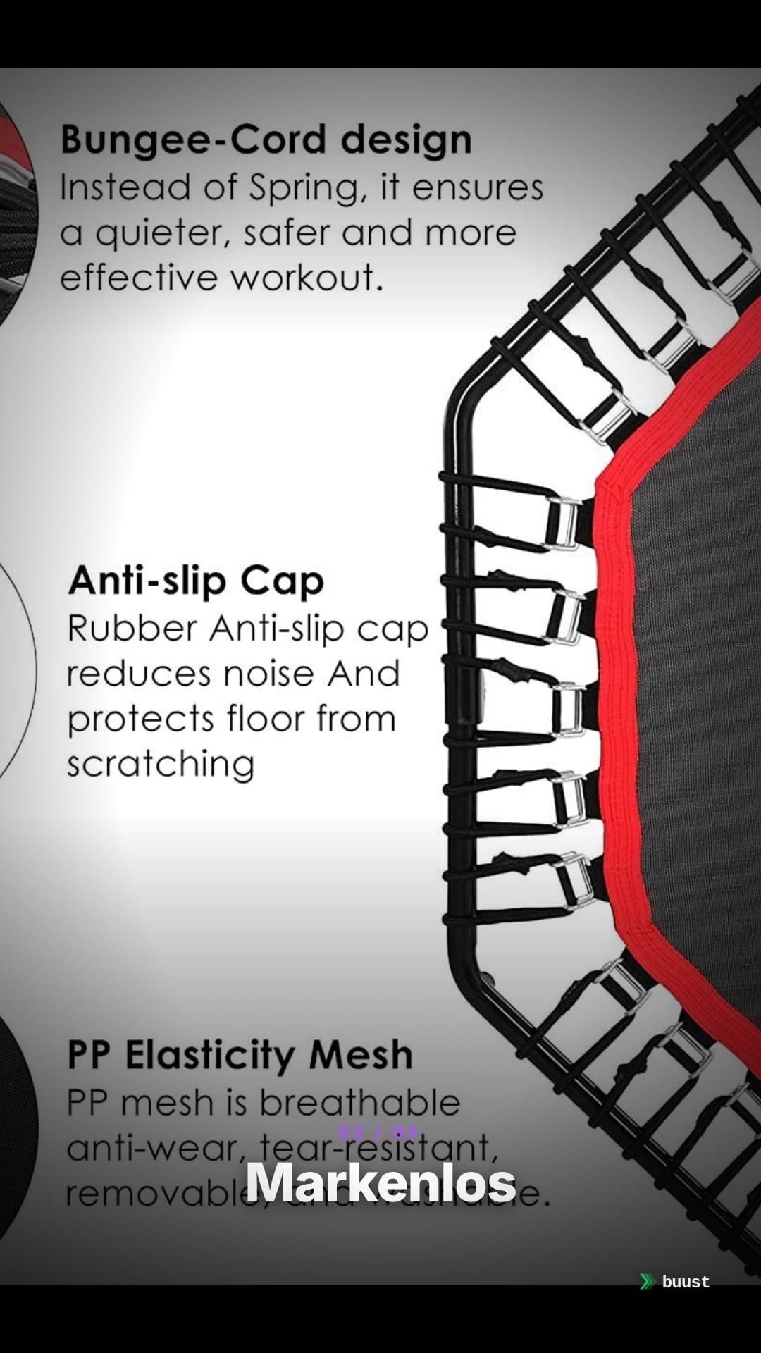 Sales video example for Fitness-Trampoline