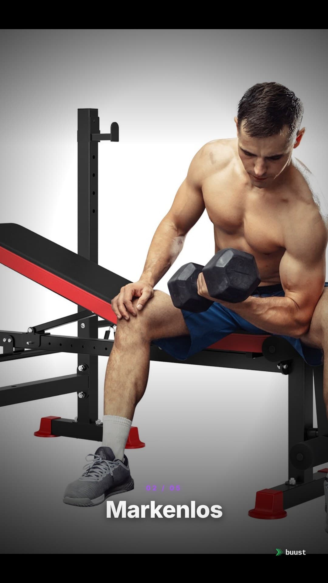Verkaufsvideo-Beispiel für Fitnessgeräte
