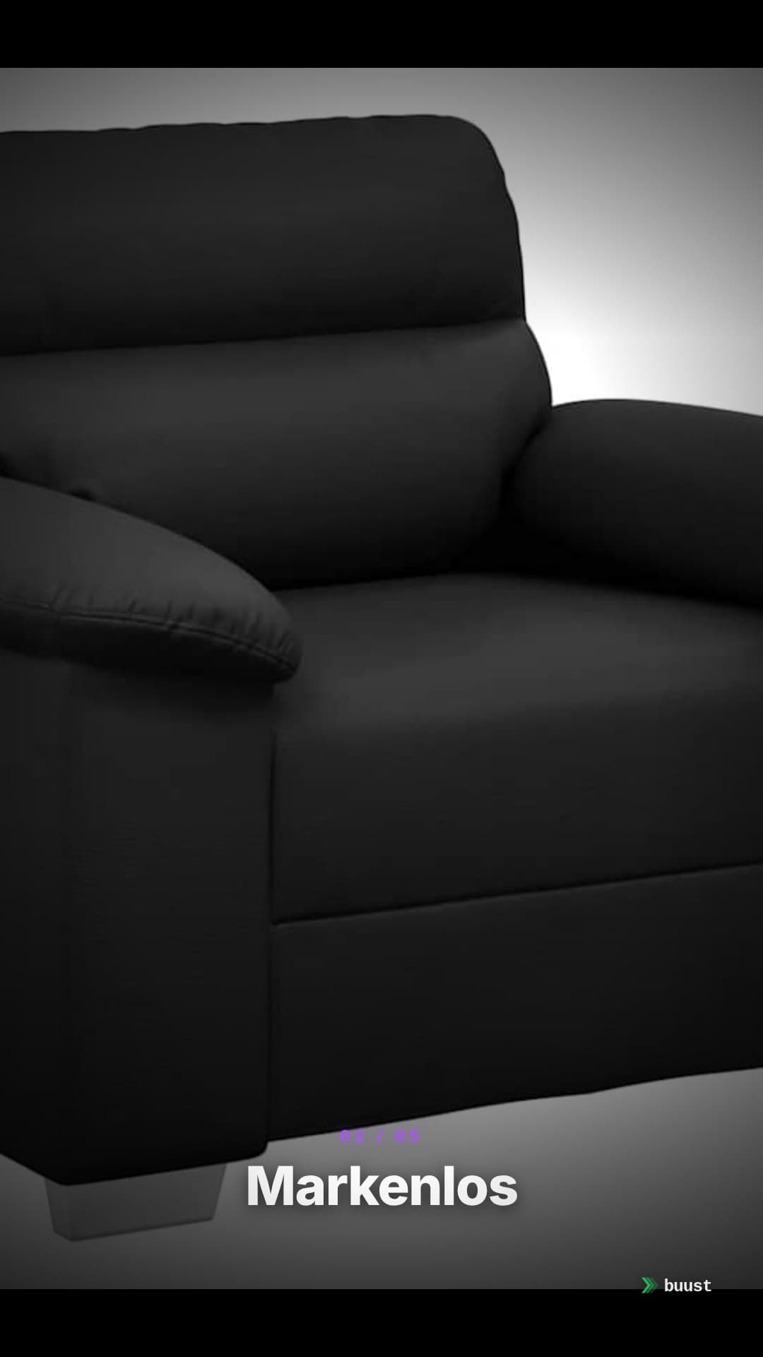 Sales video example for Ledersofas
