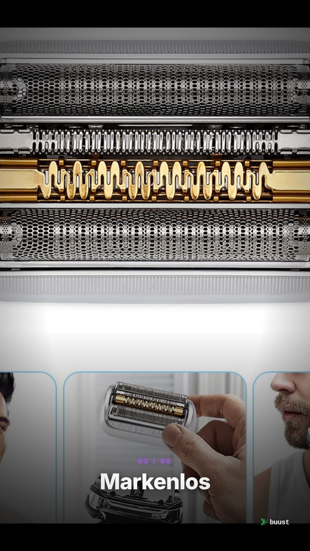 Sales video example for Elektrische Rasierer