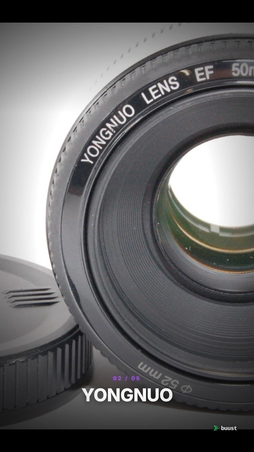 Sales video example for Canon-Objektive