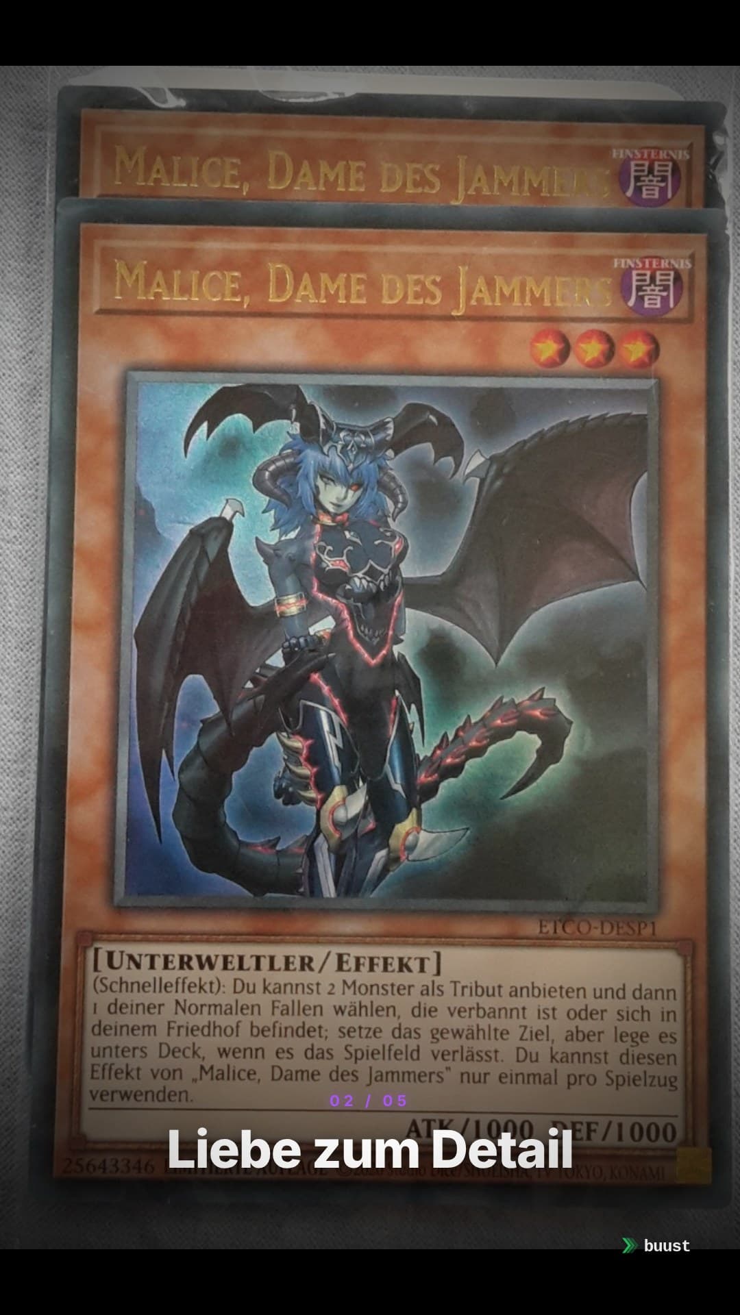 Sales video example for Yu-Gi-Oh-Karten