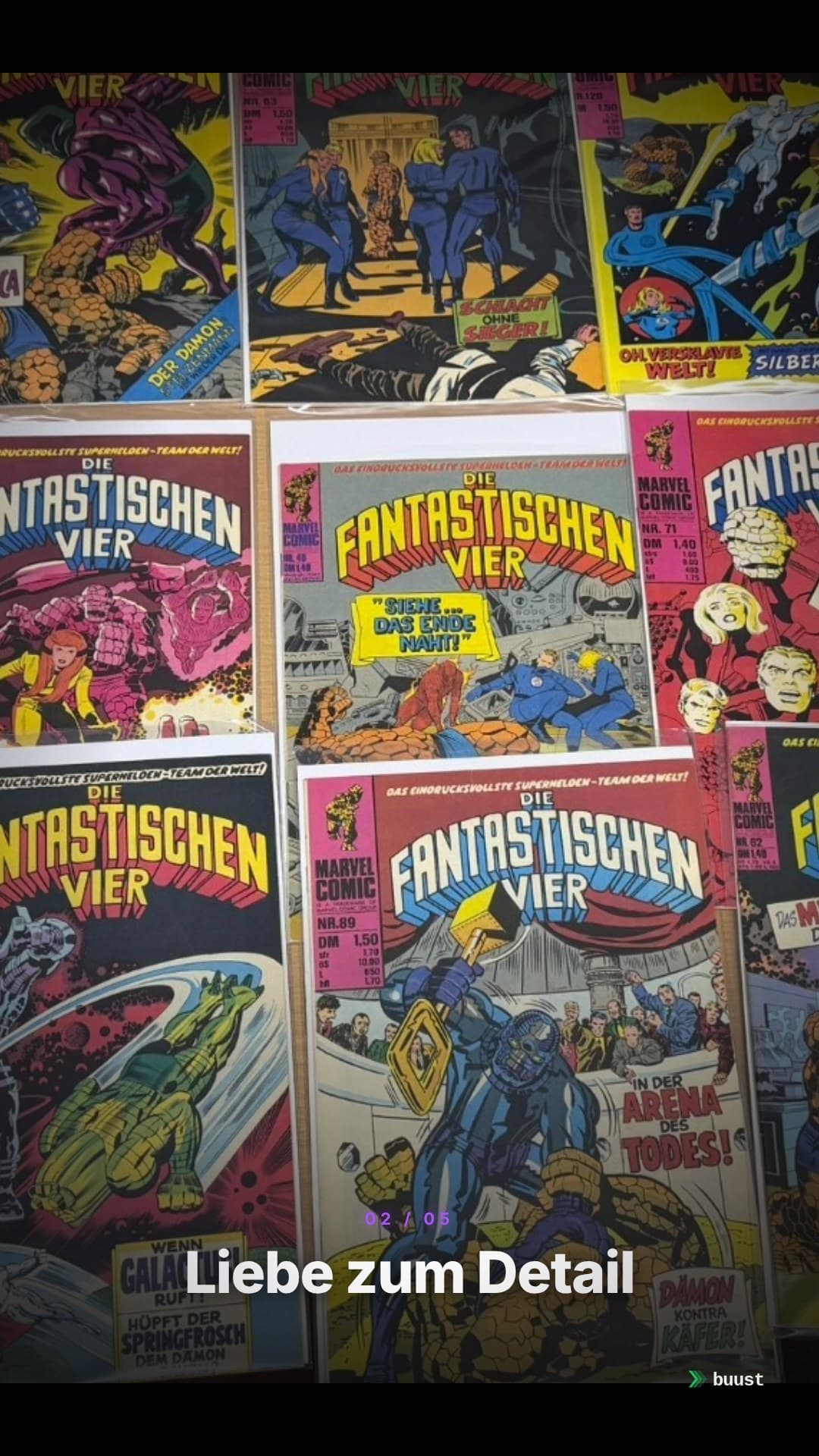 Sales video example for Comic-Hefte