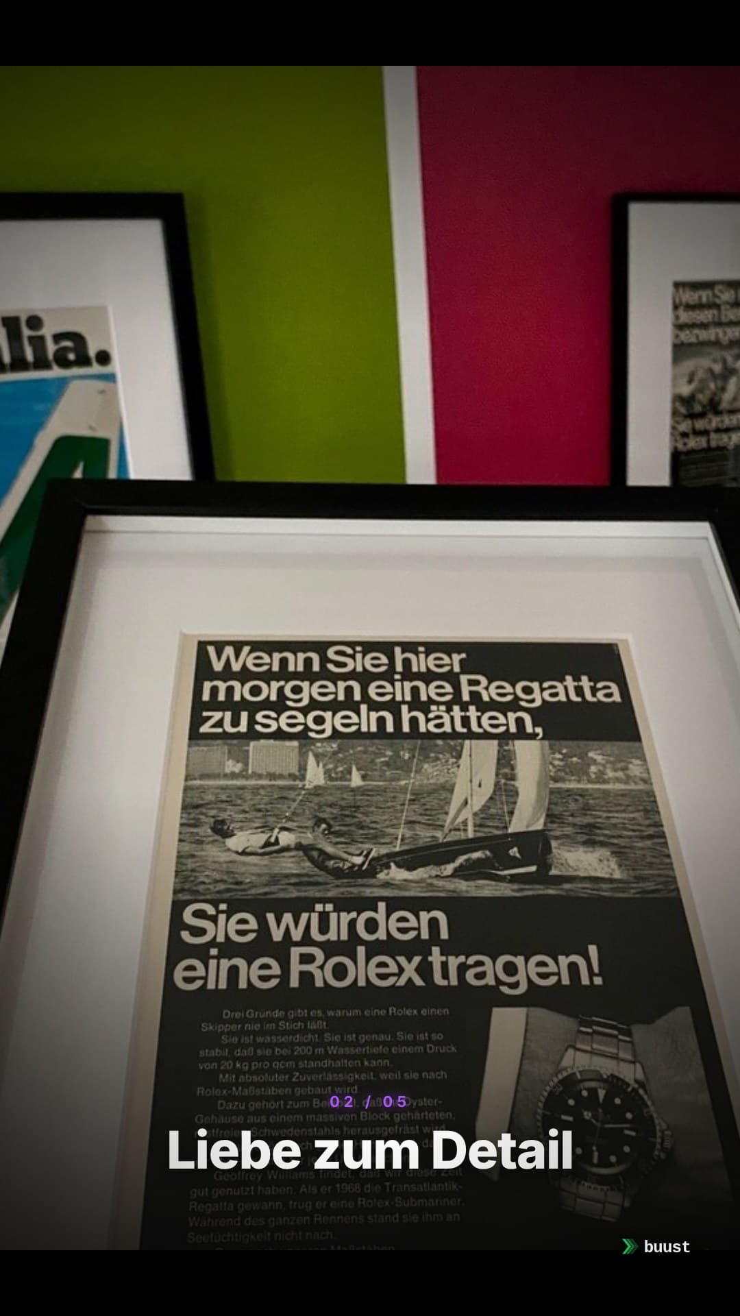 Verkaufsvideo-Beispiel für Vintage-Uhren