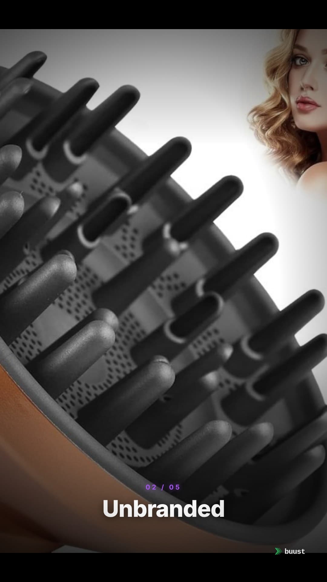 Sales video example for Dyson-Föhne