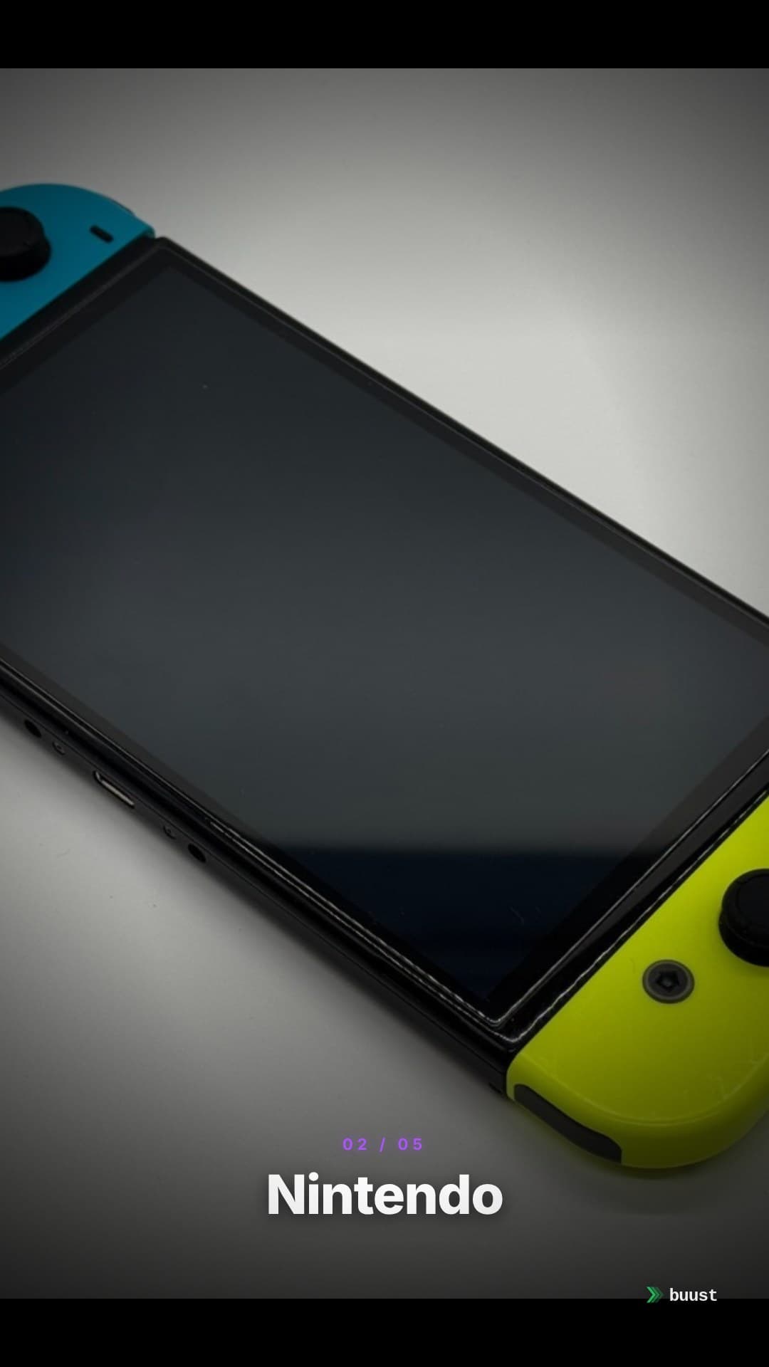 Sales video example for Nintendo Switch OLED