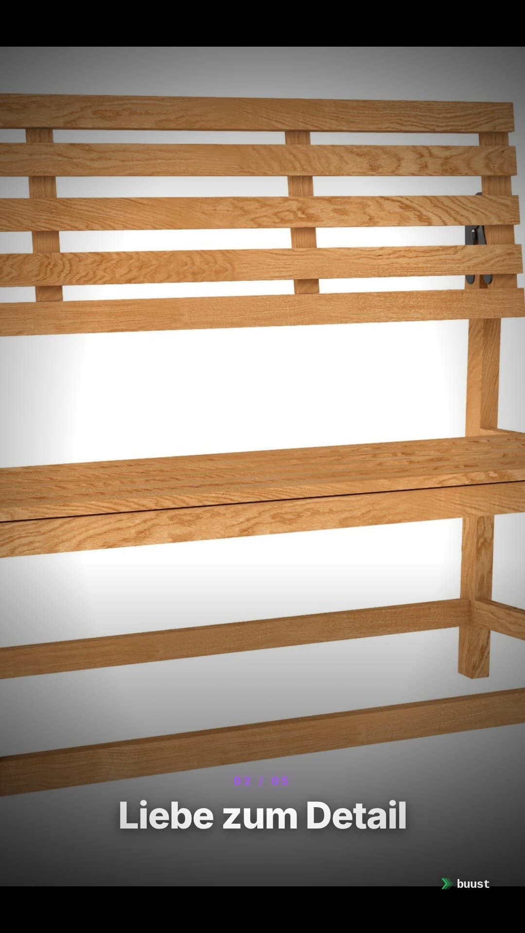 Sales video example for Teak-Gartenbänke