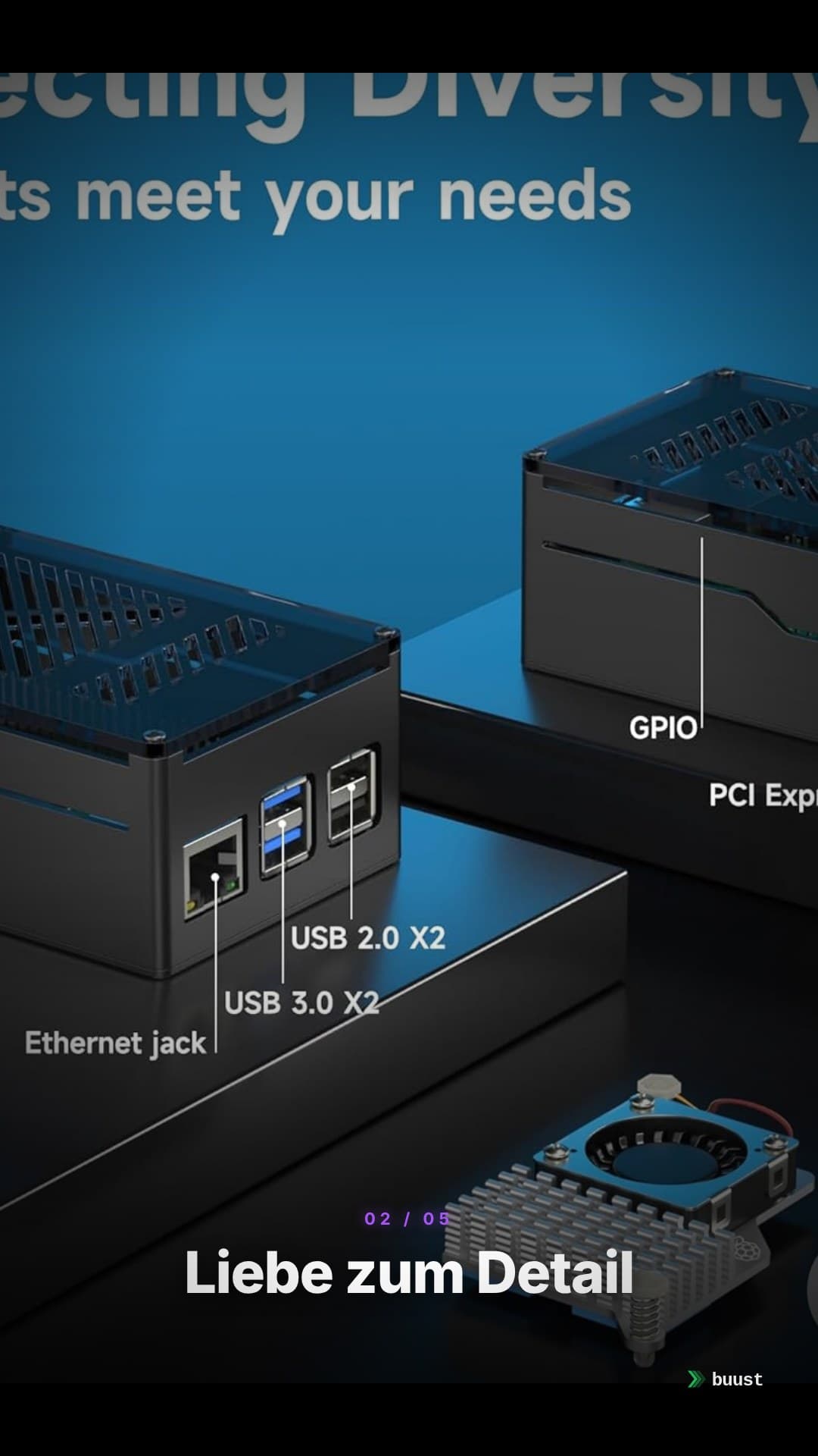 Sales video example for Raspberry Pi