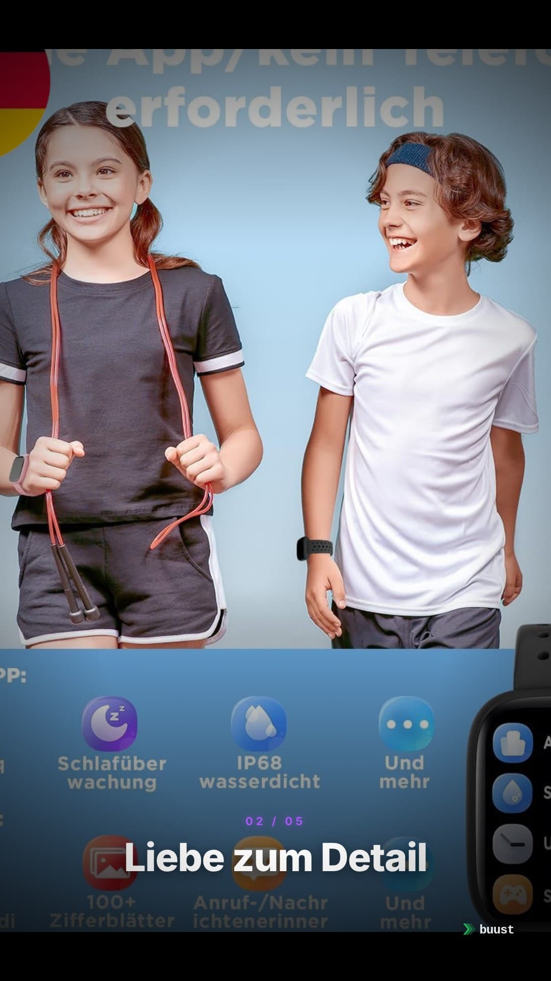 Sales video example for Fitness-Smartwatches