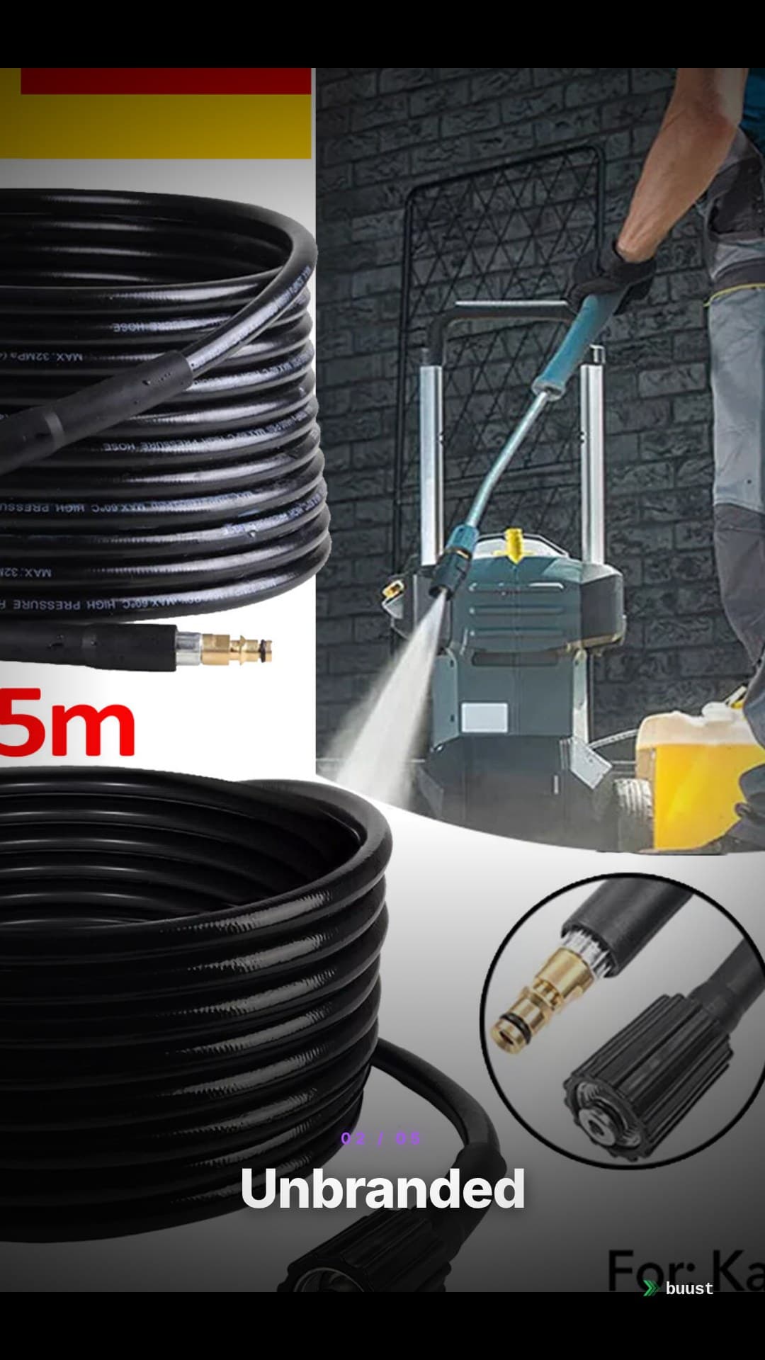 Sales video example for Hochdruckreiniger