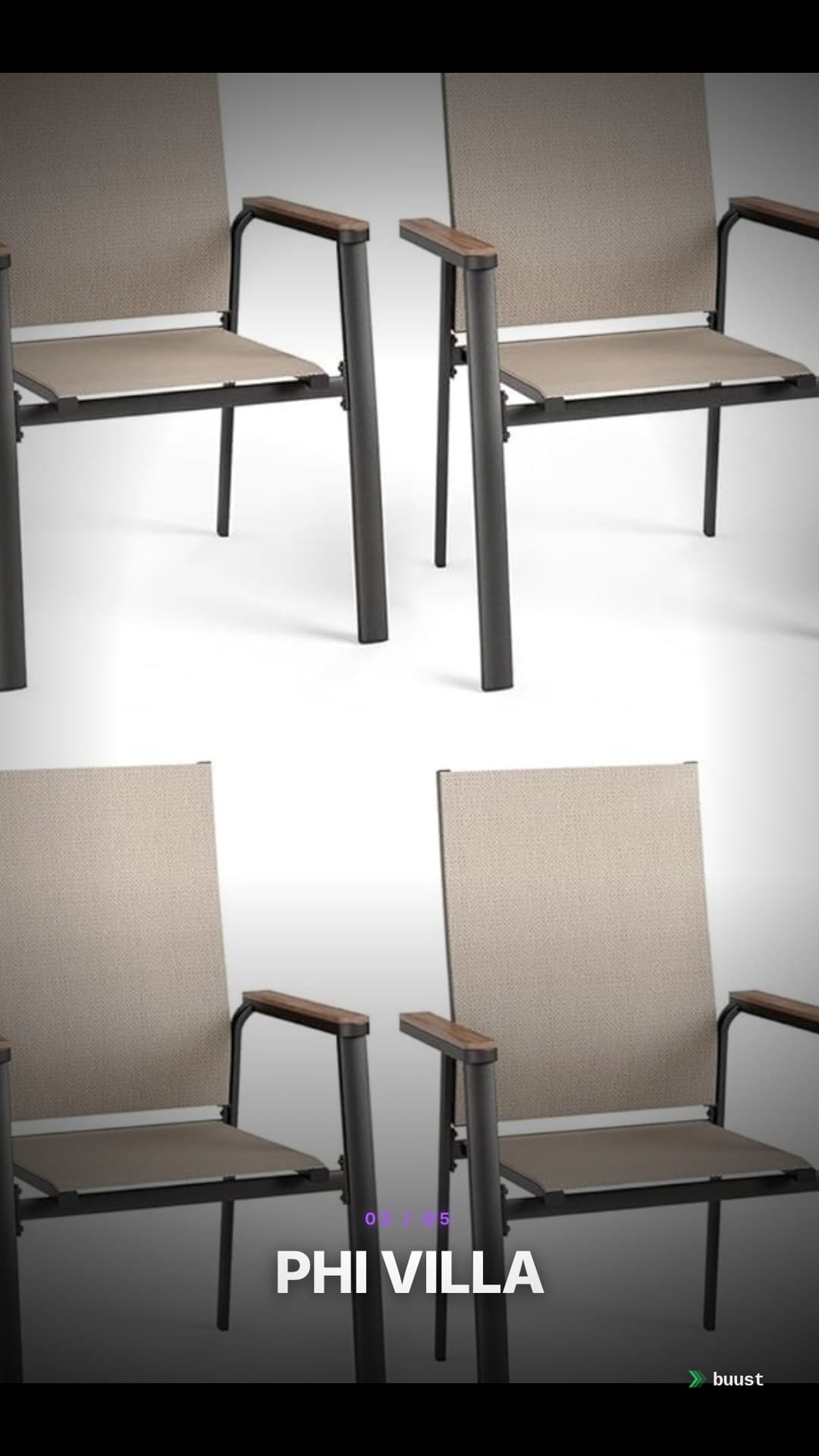 Sales video example for Gartenstuhl-Sets