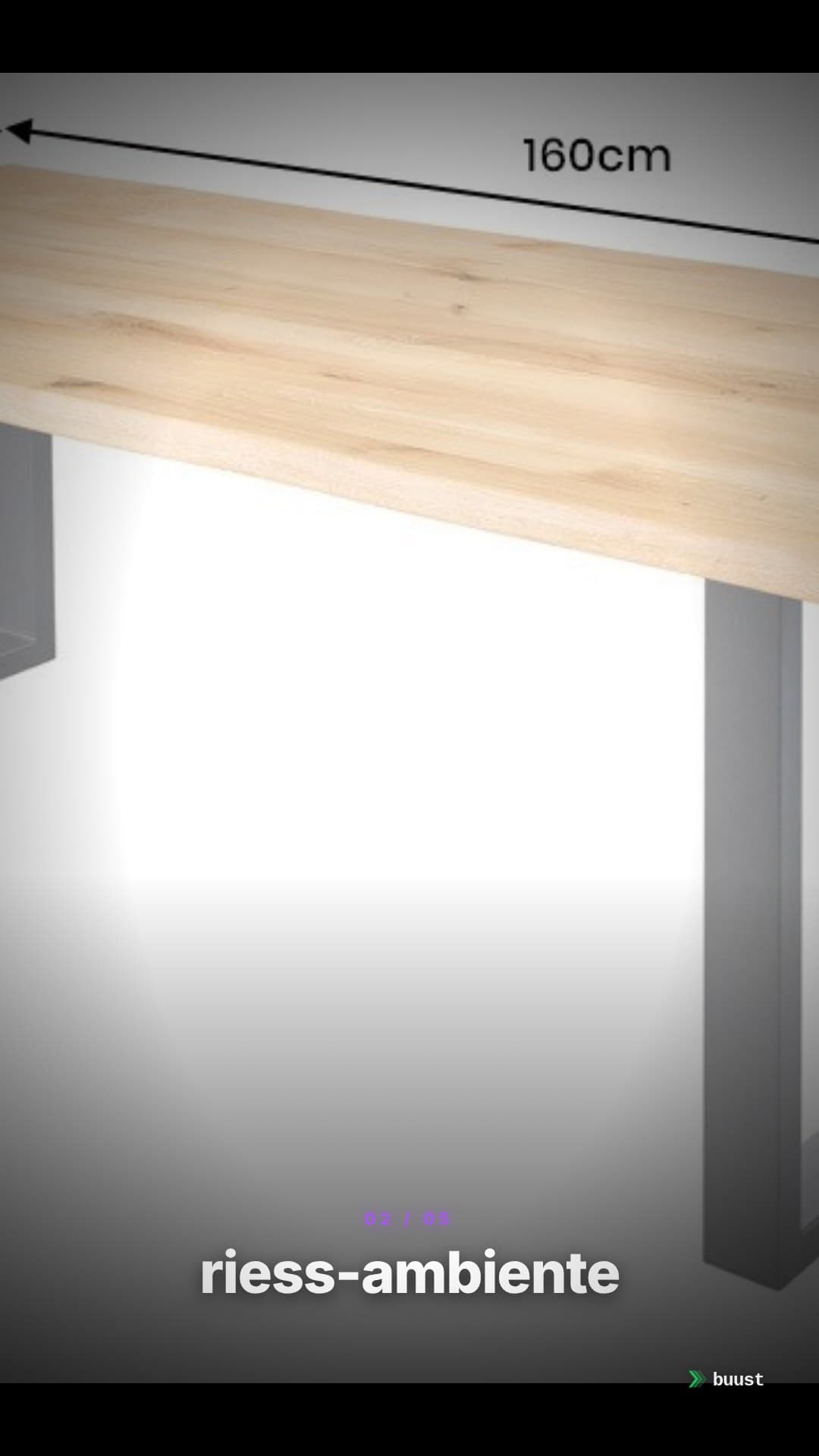 Sales video example for Esstische Massivholz