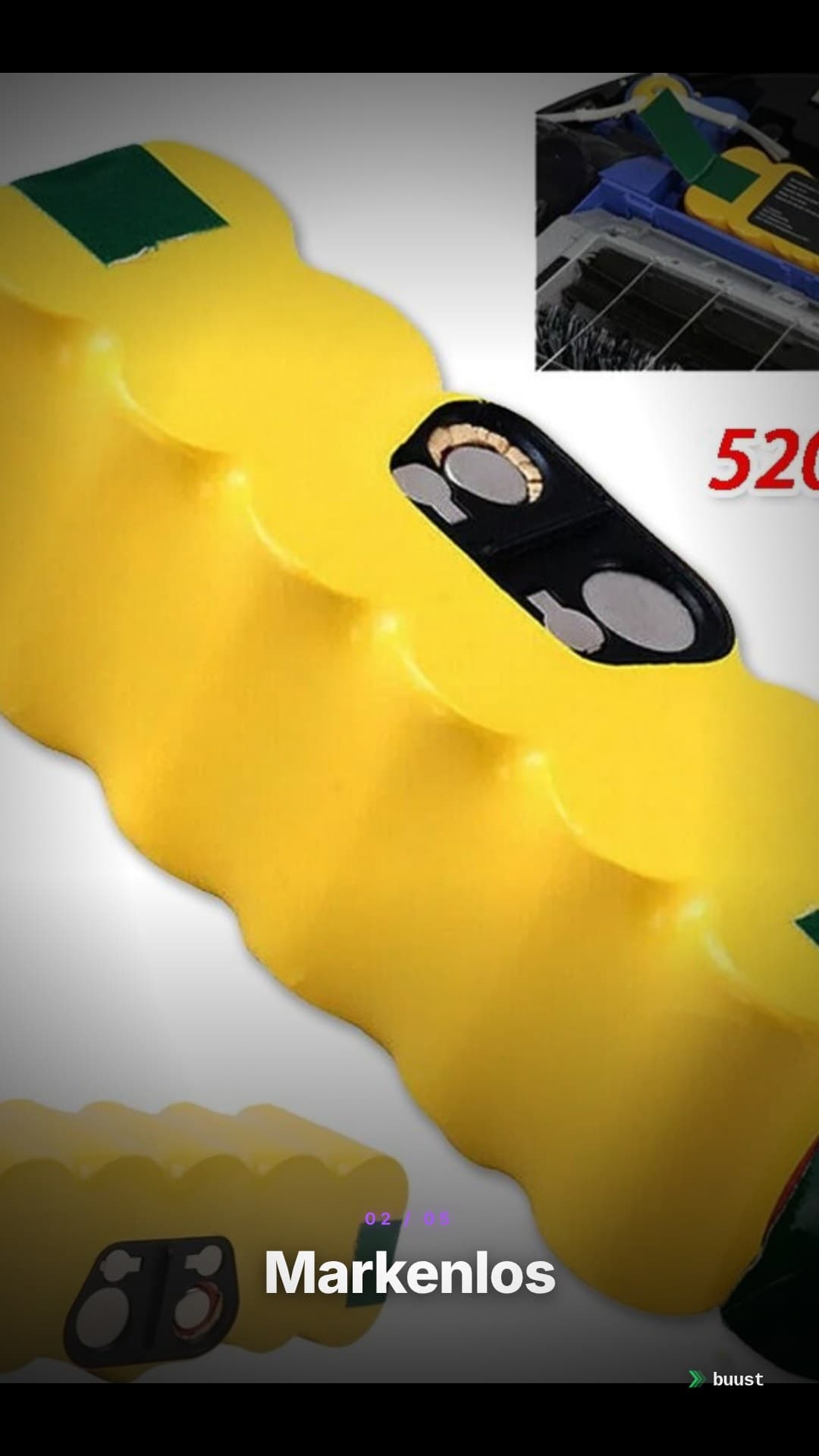 Sales video example for Saugroboter