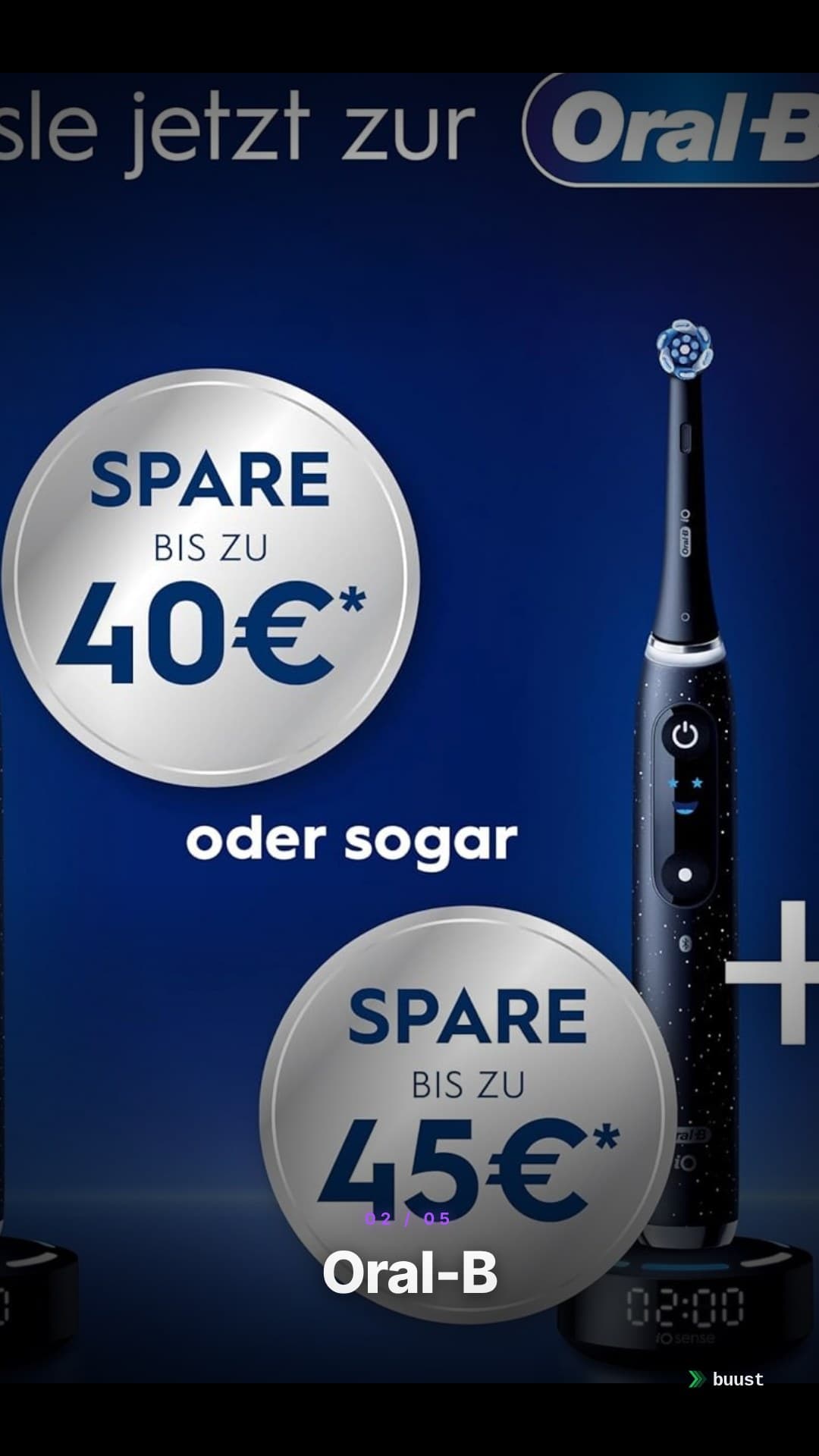 Sales video example for Elektrische Zahnbürsten