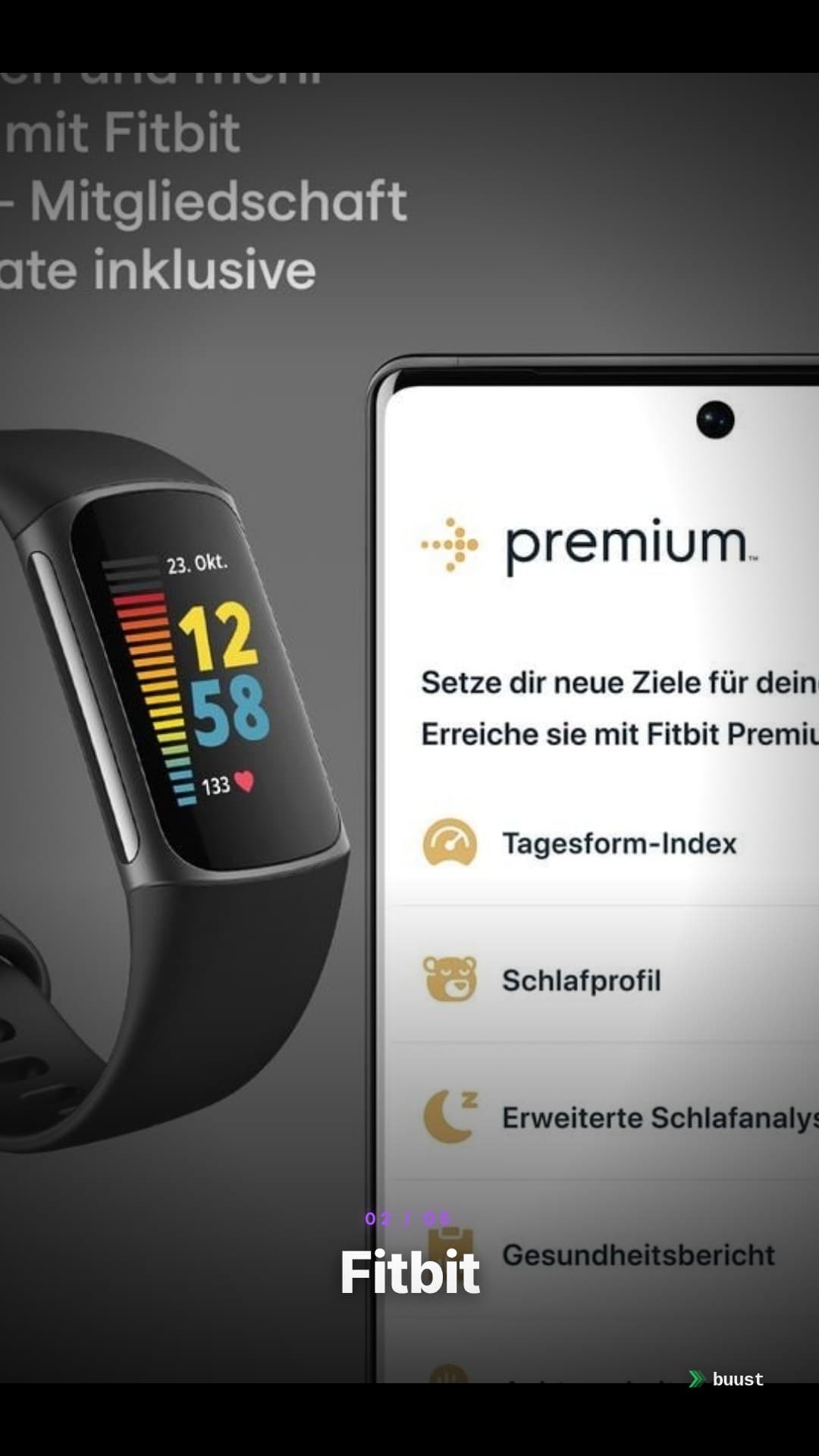 Sales video example for Fitness-Tracker