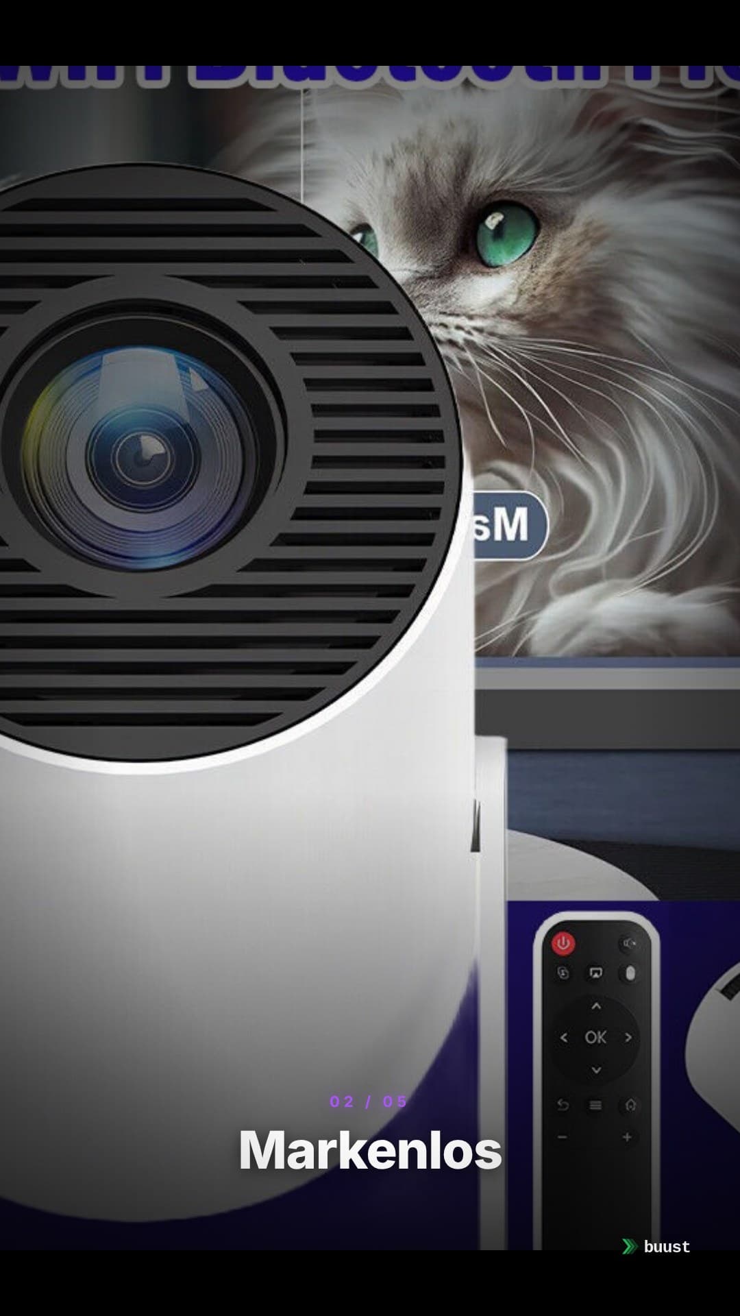 Sales video example for 4K-Projektoren