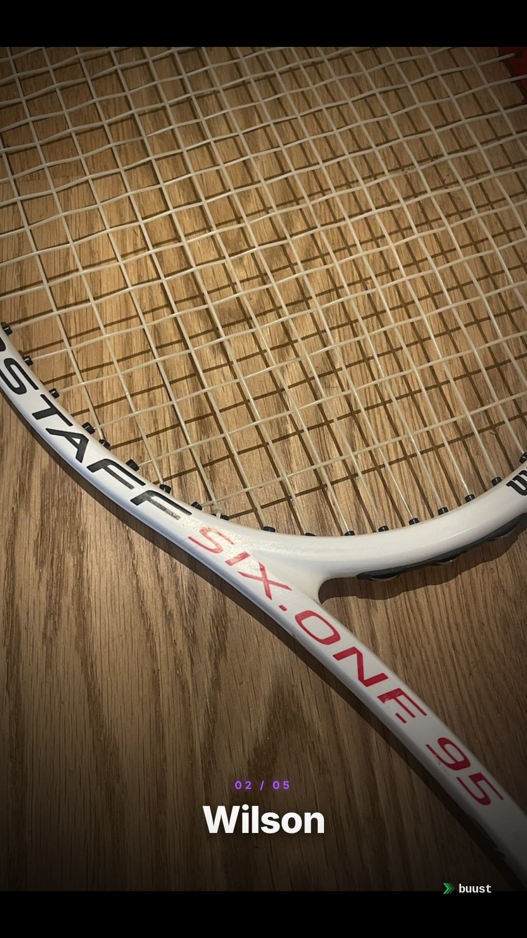 Sales video example for Tennisschläger