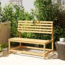 Teak-Gartenbänke