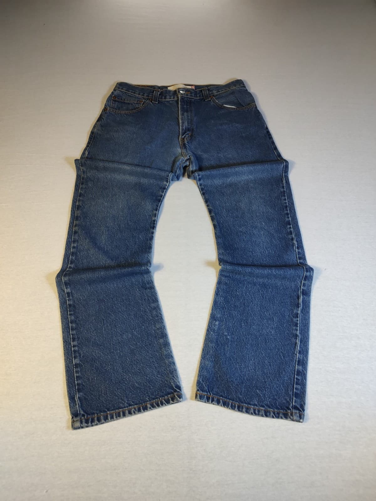 Levi's 517 Jeans Herren Gr. W33 L32 Bootcut Jeans Vintage Retro Cowboy Blau Top!