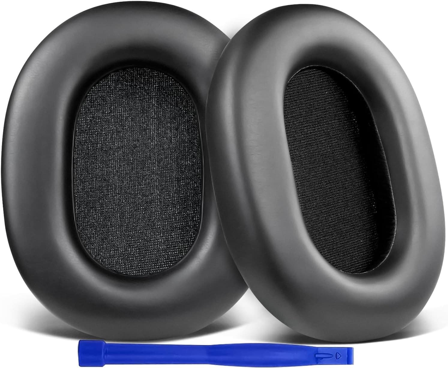 Ersatz Ohrpolster für Sony WH-1000XM5 Kopfhörer, Proteinleder, Memory-Schaum,