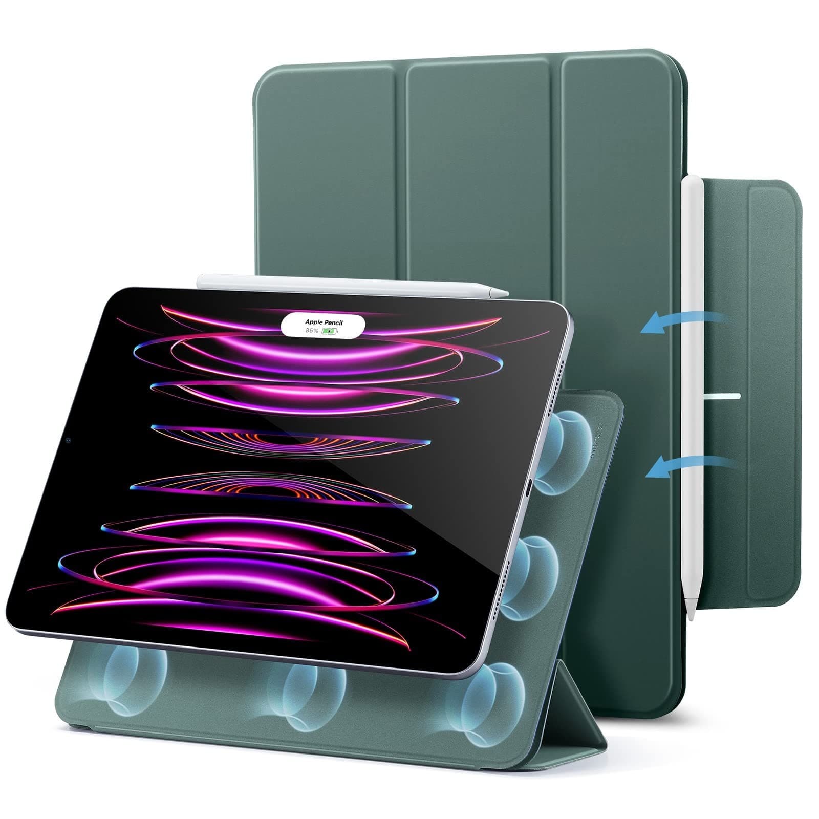 für iPad Pro 12,9 Zoll Hülle 2022/2021/2020 (6 /5 /4 Generation) iPad Air 13