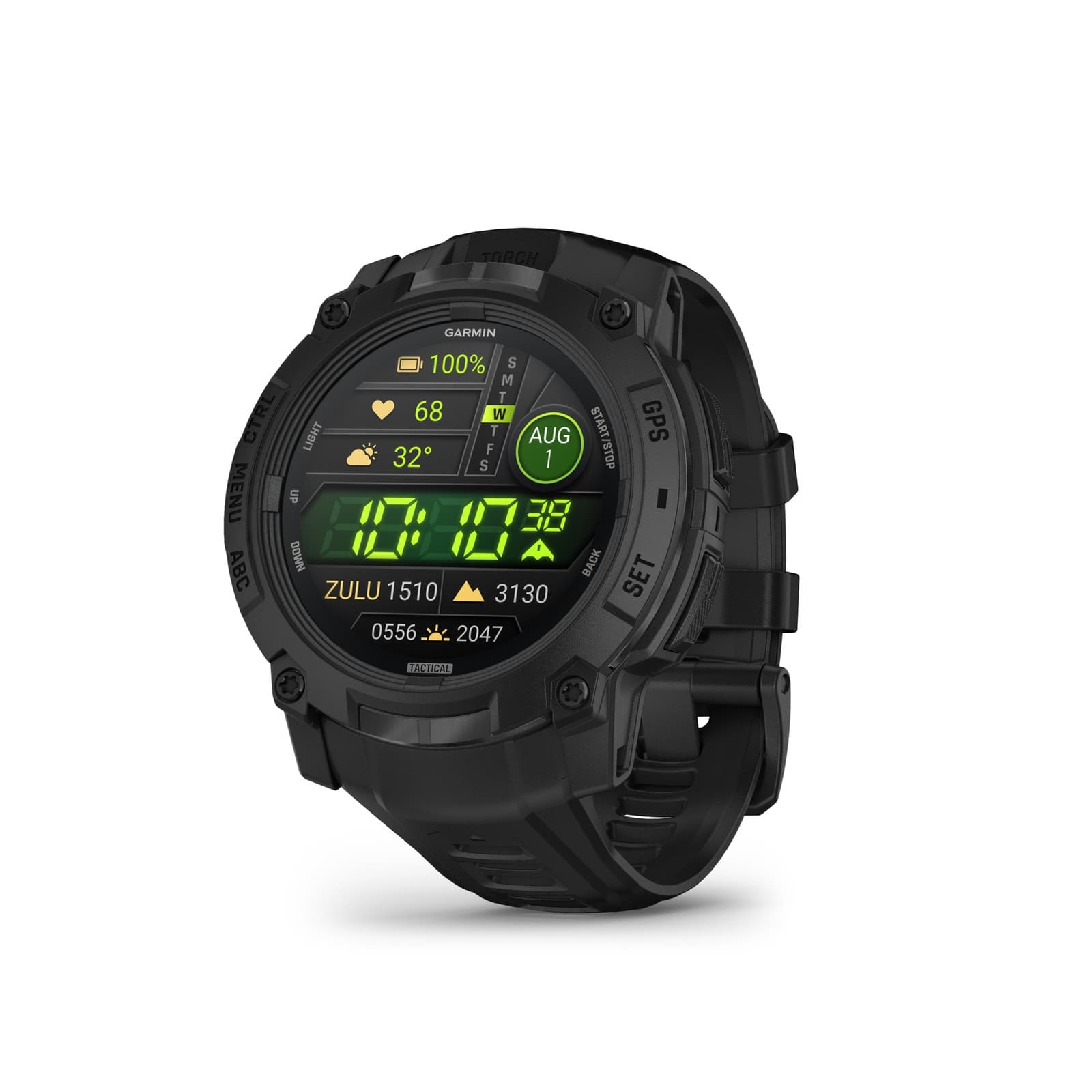 Garmin Instinct 3 Smartwatch 4GB Schwarz AMOLED Display 1,3'' 50mm NFC Unisex