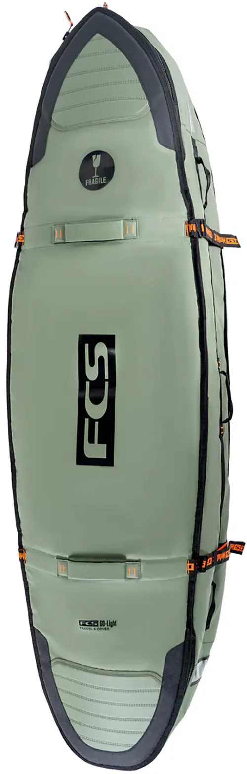 FCS Surf Zubehör TRAVEL 3W WHEELIE SHORTBOARD/FISH Surfcover 2026 alpine