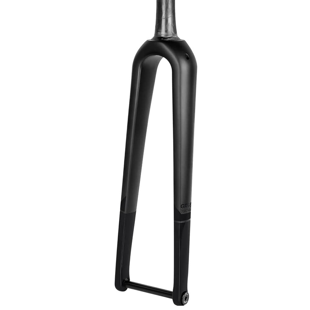 700C*45mm Carbon Fiber Gravel Rennrad Gabel Scheibenbremse Thru Achse 100*12mm